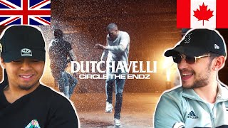 CANADIANS REACT TO UK DRILL  Dutchavelli  Circle The Endz Official Music Video [upl. by Nbi]