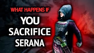 What Happens If You Sacrifice Serana In The Altar Of Boethiah [upl. by Flatto833]