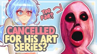 The Most CONTROVERSIAL Artist in Analog Horror UrbanSPOOK  The Painter  SPEEDPAINT  COMMENTARY [upl. by Osswald564]