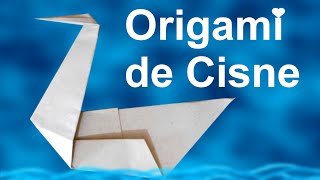 Como fazer Origami de Cisne [upl. by Elva]