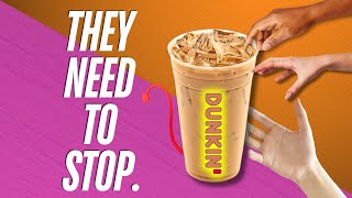 The diabetic trend of tiktok Dunkin coffees [upl. by Tnirb]