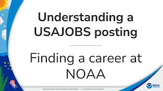 Understanding a USAjobs posting [upl. by Ahsropal937]