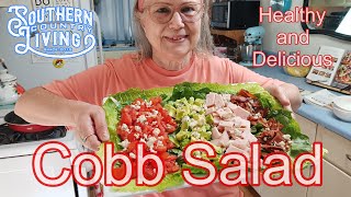 Cobb Salad  Healthy and Delicious [upl. by Ylliw]