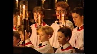 Kings College Choir Cambridge Nine Lessons and Carols 1992 [upl. by Knowle]