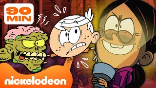 Bienvenue chez les Loud  90 MINUTES des moments les plus EFFRAYANTS 😱  Nickelodeon France [upl. by Ninnette]