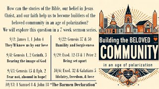 Building the Beloved Community in an age of Polarization Sermon 7 101324 Rev Bill NottageTacey [upl. by Doniv963]