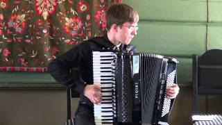 Alexander Shirunov performs Accordion Impromptu by Toralf Tollefsen [upl. by Ahtanoj]