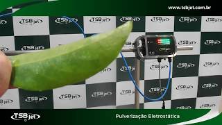 TSB Jet  Comparativo 3  Pulverização Convencional x Eletrostática [upl. by Imeon]