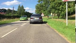 BMW 335i e92 acceleration sound [upl. by Nylirad]