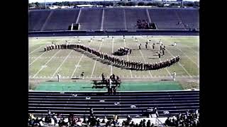 Brownfield High School Band 1990  UIL 3A Texas State Marching Contest [upl. by Yenttihw]