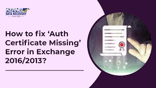 How to fix Auth Certificate Missing Error in Exchange 20162013 [upl. by Jeremiah]