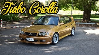 Jareds Interview  Turbo Toyota Corolla Review Sick Ae112r Sleeper [upl. by Eirbua]