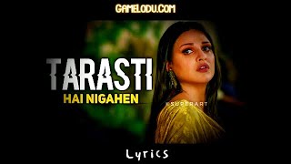 Tarsati Hai Nigahen Meri Official Video Himanshi Khurana Asim Riaz Latest Romantic Songs 2021 [upl. by Innig]