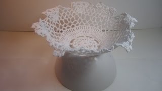 Cómo hacer un dulcero a ganchillo Crochet Bowl [upl. by Riess259]