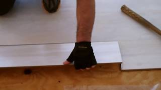 How to install Pergo laminate flooring [upl. by Enelrahc]