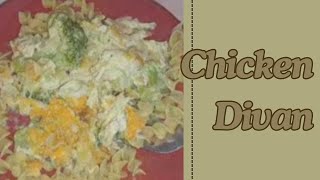 50s Recipe  Chicken Divan [upl. by Garrott]