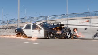 Blender Short Police Chase Animation 4K [upl. by Gertruda]