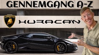 Min nyeste bil  Lamborghini Huracán LP5802  Gennemgang AZ [upl. by Kotta]