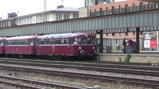 Schienenbus in Speicher und Trier Hbf [upl. by Lissi625]