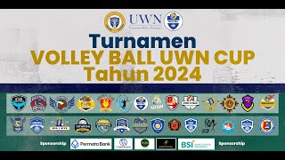 SEMI FINAL  TURNAMEN VOLLY UWN CUP 2024 [upl. by Ferren]