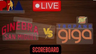 PBA LIVE 🏀 BARANGAY GENEBRA VS TNT TROPANG GIGAFINALS [upl. by Octavian]