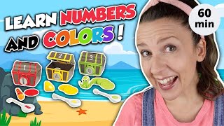 Learn Numbers Colors Counting and Shapes with Ms Rachel  Learning Videos for Toddlers in English [upl. by Doss]