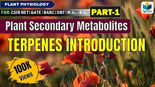 PLANTS SECONDARY METABOLITES PART1  CSIR NET PLANT BIOLOGY [upl. by Caresa368]