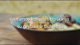 Jautienos troškinys su bulvėmis ir grybais [upl. by Calley]