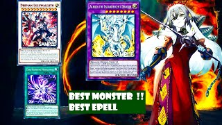 YGOPROAlbaz deck 2023TimeRending MorganiteAlbion the Incandescent DragonDespian Luluwalilith [upl. by Blake]