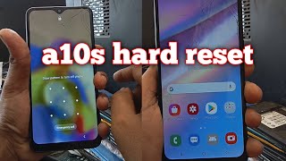 samsung a10s hard reset  a10s hard reset  Samsung all hard reset  how to a10s hard reset [upl. by Loreen]