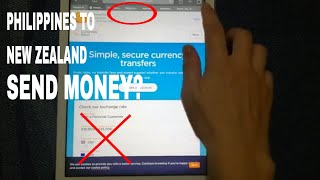 🔴 How To Transfer Money Overseas From Philippines to New Zealand 🔴 [upl. by Odlonra1]