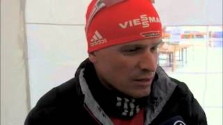 Skilanglauf Interview mit Tobias Angerer 22022013 [upl. by Alyac]