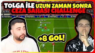 TOLGA İLE UZUN ZAMAN SONRA CEZA SAHASI CHALLENGE 8 GOL🔥 eFootball Mobile 2025 [upl. by Yanrahs349]