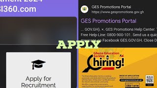 GES Graduate Recruitment Announced Here are other documents you need to complete the application [upl. by Uaerraj]