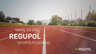 REGUPOL sports surfacing top quality made in Germany and made to last [upl. by Sabu299]