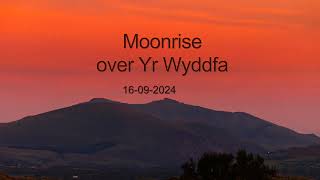 Yr Wyddfa Moonrise 160924 [upl. by Eelrihs]