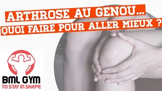 Arthrose Que faire pour aller mieux  artrose genou reeducation rééducation [upl. by Eilra]