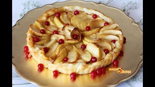 TARTA DE MANZANA FÁCIL CON HOJALDRE 🍏🍎  La Cocina de Enloqui [upl. by Selrac]