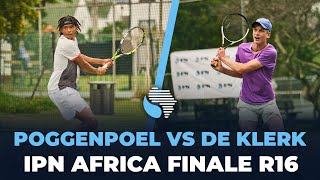 Marc Poggenpoel vs Reuben De Klerk Second Round  IPN Africa Finale [upl. by Carolus]