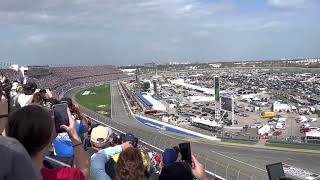 First Lap of the 2023 Daytona 500 from the Stands [upl. by Lassiter375]