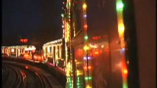 Chicagos CTA Christmas Train 2008 [upl. by Chaffee401]