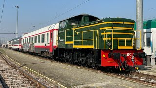 NCL Rimini  Bo San Donato Bo Cle Milano Centrale E402170 2wt GC IC e FB  D2456042  E402114 [upl. by Neu]