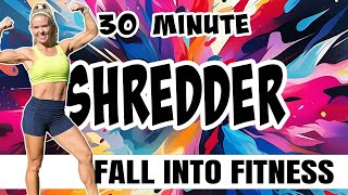 30 MINUTE NO EQUIPMENT UPPER BODY SHREDDER  Strength And Cardio HIIT Workout [upl. by Gnil]