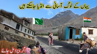 Last village on Pakistan India Border  Amezing Village Of Pakistan Near India  Gilgit Baltistan [upl. by Corell]