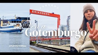 SUECIA 🌁 Vamos a Gotemburgo Eriksberg la zona más cara cafecito el río y los ferries [upl. by Aelam521]