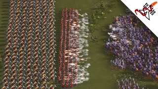 Cossacks 3  4P THE GREAT INVASION  Multiplayer Gameplay [upl. by Noirda]