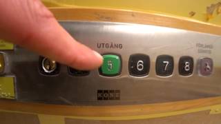 Sweden Stockholm Huddinge Sjukhus B2 KONE elevator [upl. by Uela]