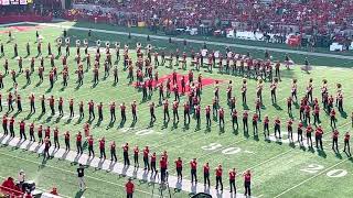 Cornhusker Marching Band Halftime Show Divas 93023 [upl. by Er72]