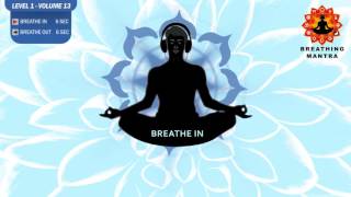 Guided Breathing mantra  6  6 Pranayama Breathing Exercise Level 1 vol 13 [upl. by Ydor]