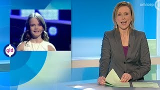 Amira Willighagen  TV Gelderland News  29 December 2013 [upl. by Rafaela]